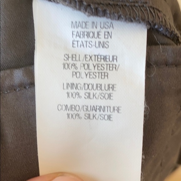 Helmut Lang Gray (mudstone) Solar Silk Shorts - 4 - Picture 9 of 10